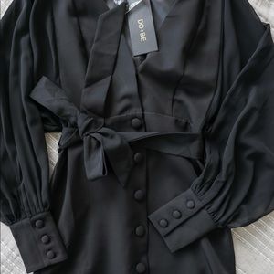 Brand New , Black Midi Dress!